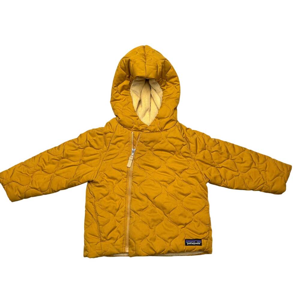 Patagonia Baby Quilted Puff Jacket Toddler 2T Hooded Gorpcore